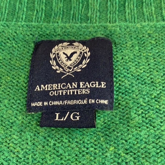 American Eagle Outfitters green sweater L - Picture 6 of 7